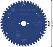 BoschEXPERT 木工圆锯片 180mm T48，用于木材切割。